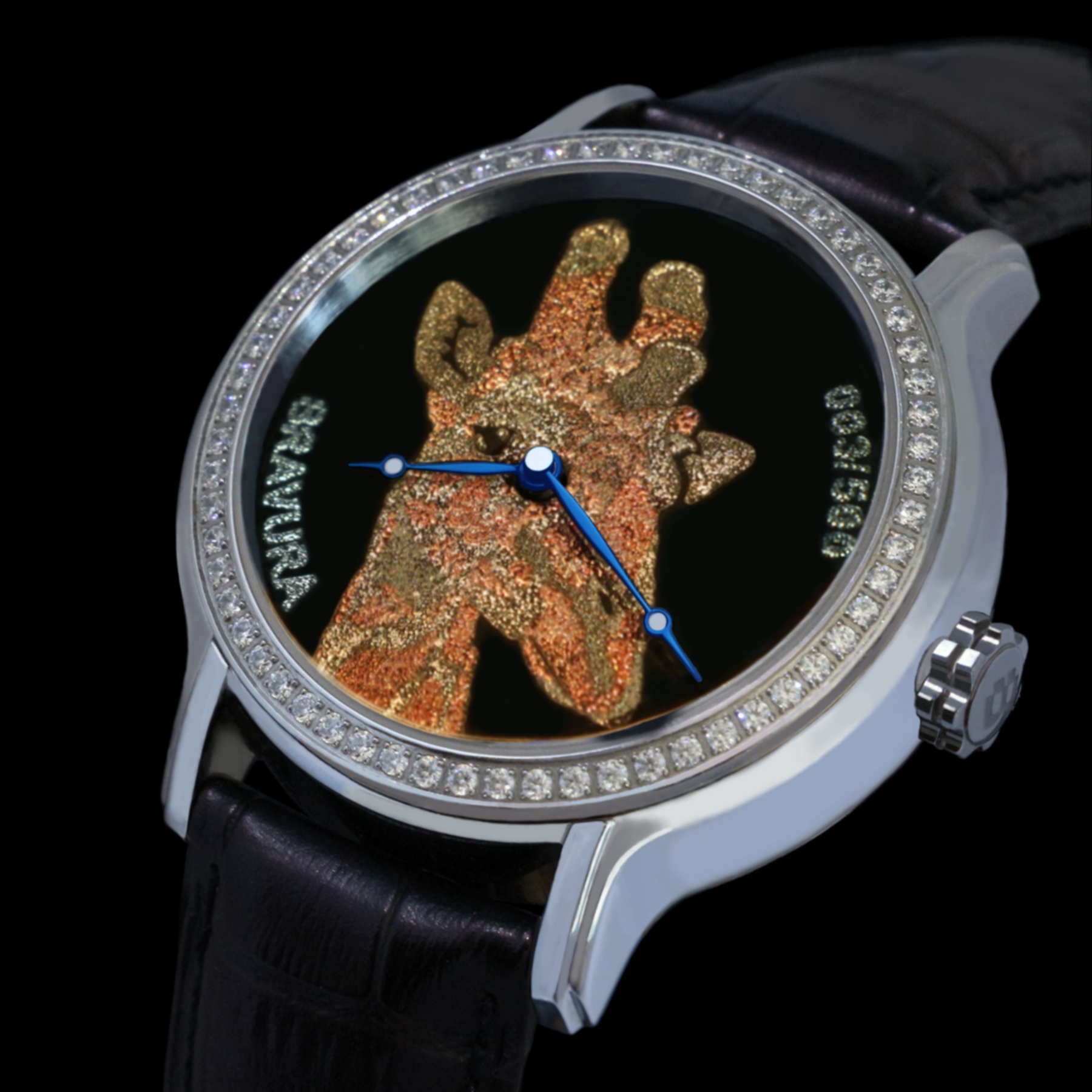 MUSE Design Winners - Gemstone w/ Gold Patterned Watch (GGPW)